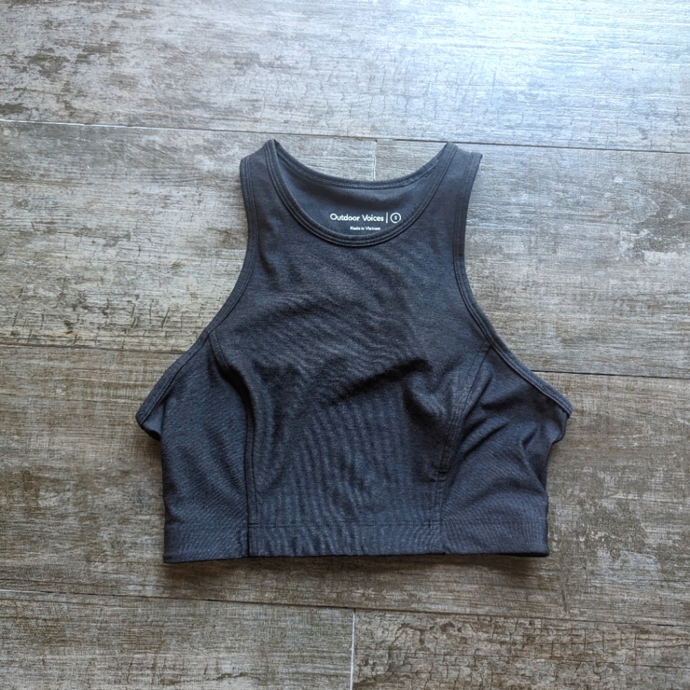 OUTDOOR VOICES Athena Active Crop Top - Picture 2 of 5
